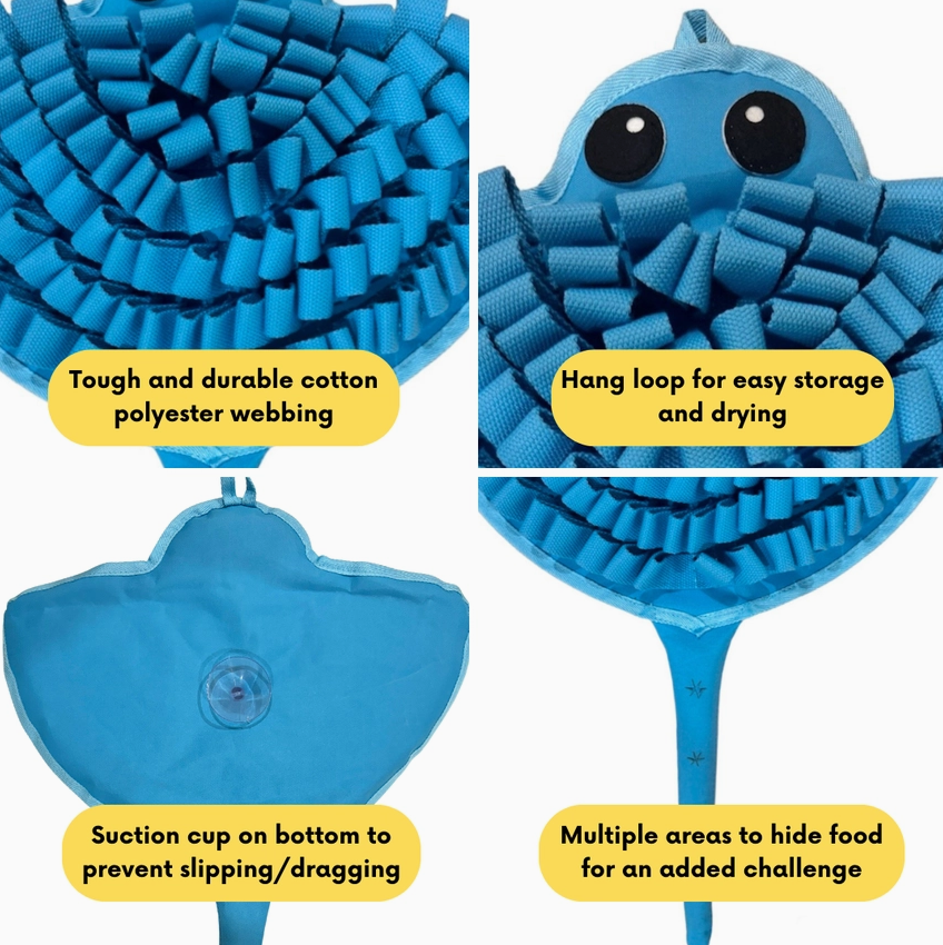 PawzNDogs Luvmyfido Sassy Stingray Snuffle Mat
