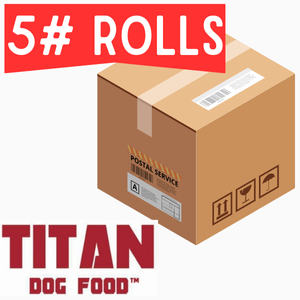 Ross-Wells Titan Red Fine Grind Complete Diet - Full Shipping Box NO Dry Ice (9 Rolls)