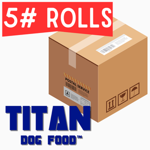 Ross-Wells Titan Blue Fine Grind Complete Diet - Full Shipping Box w/Dry Ice (8 Rolls)