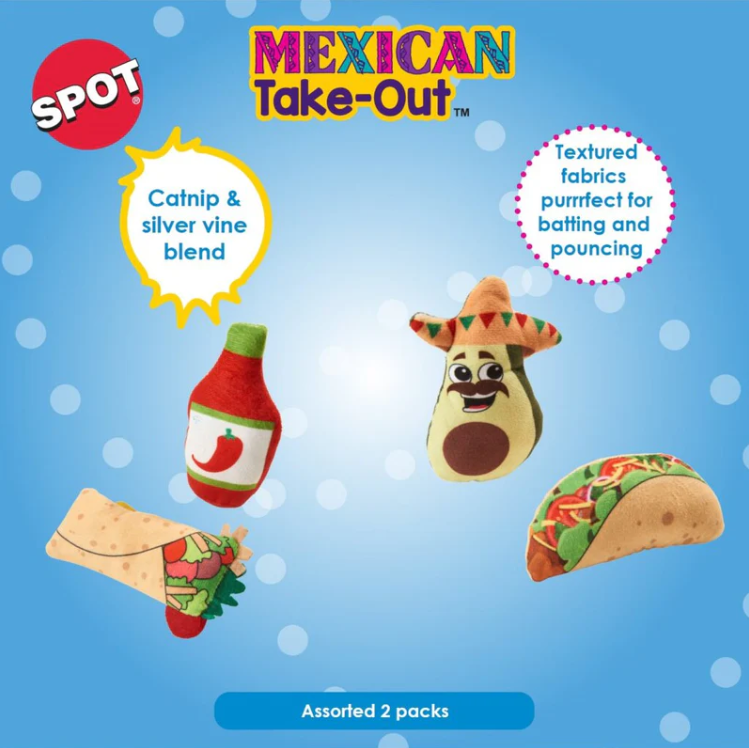 Ethical Pet Spot Mexican Take-Out 2pk