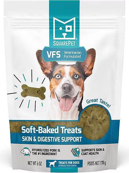 SquarePet VFS Canine Skin & Digestive Support Treats