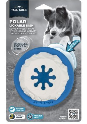 Tall Tails Natural Rubber Polar 4 inch Toy