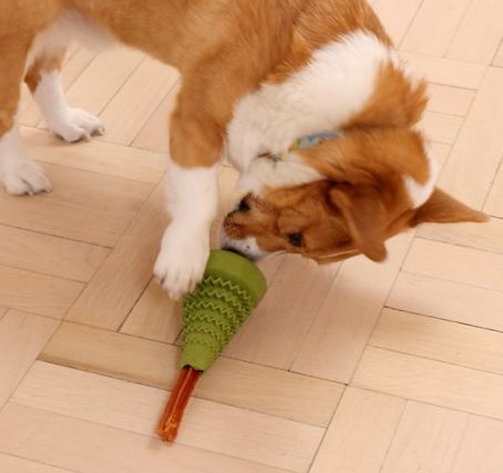 Tall Tails Natural Rubber Evergreen 4 inch Toy