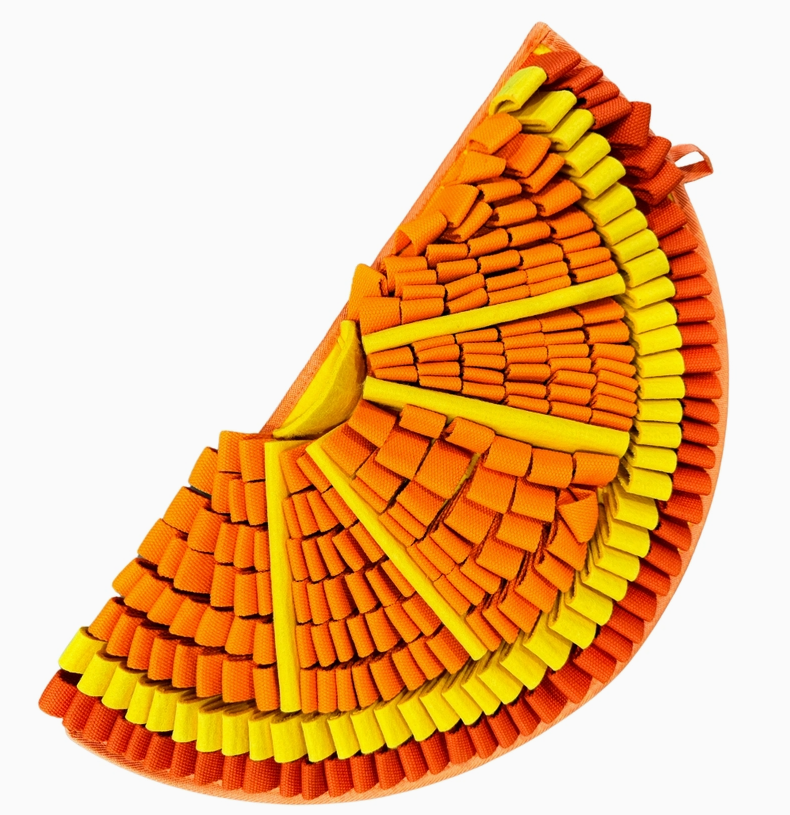 PawzNDogs Tangy Orange Snuffle Mat | Challenge Level 2