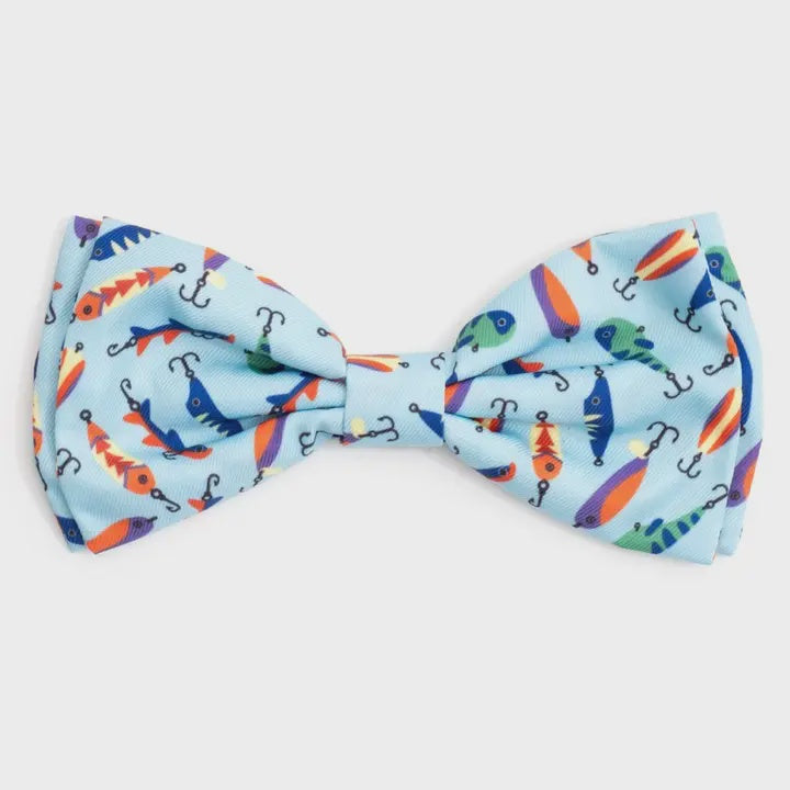 The Worthy Dog Bow Tie- Gone Fishin'