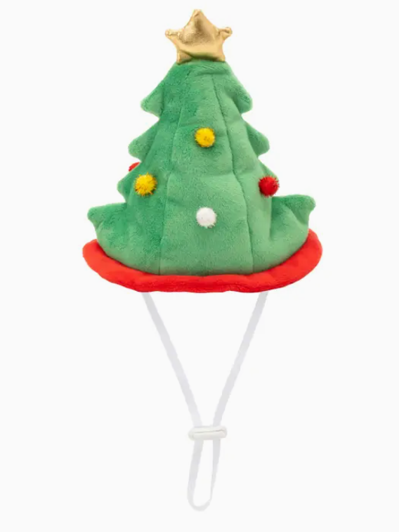 The Worthy Dog Christmas Tree Hat