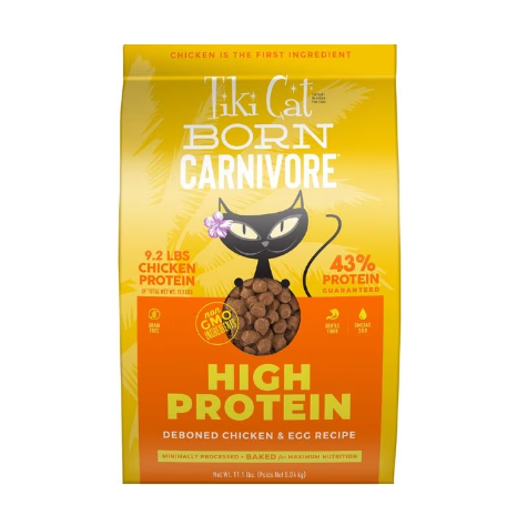 Tiki Cat Born Carnivore High Protein: Deboned Chicken & Egg - 2.8lb