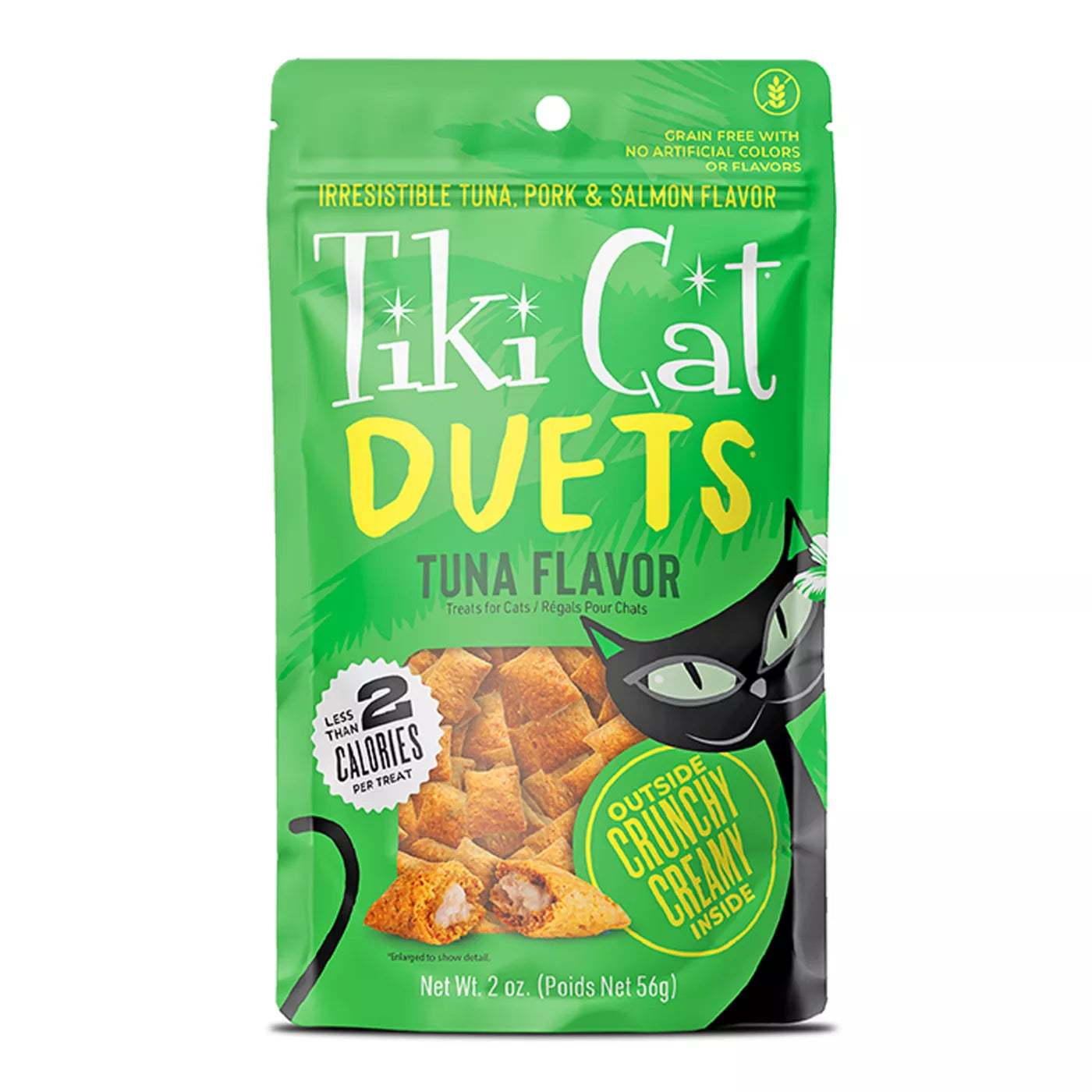 Tiki Cat Chrunchy Duets Tuna 2oz
