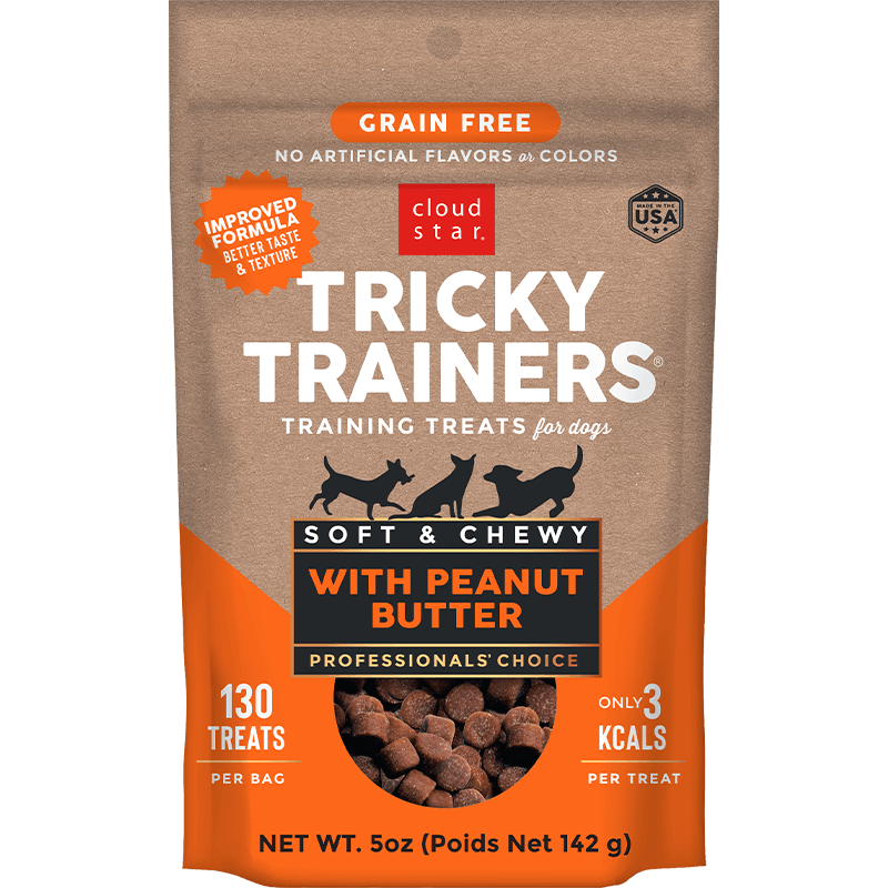 Cloud Star Tricky Trainers Soft and Chewy Peanut Butter