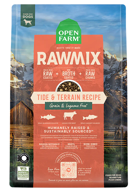 Open Farm Tide & Terrain Grain Free RawMix Dry Dog Food