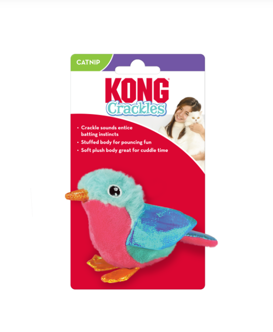 Kong Crackles Tweetz Bird