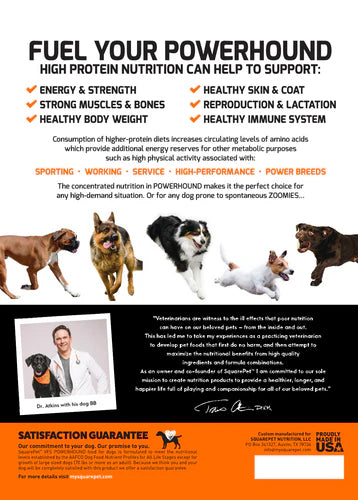 SquarePet VFS PowerHound Turkey & Chicken