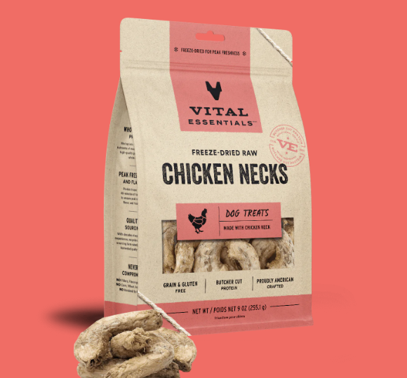 Vital Essentials Chicken Necks 9oz