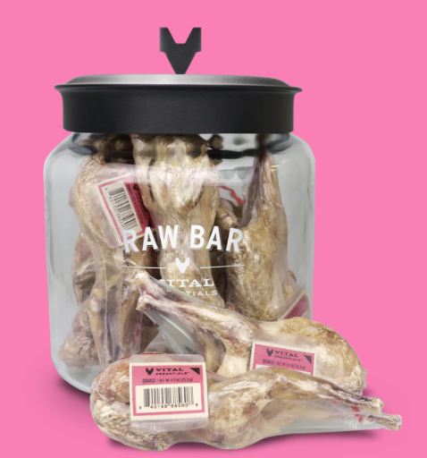 Vital Essentials Raw Bar Quail - 20 Per Bag