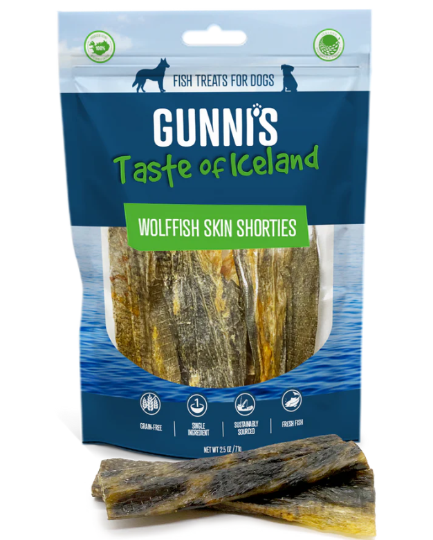 Gunni's Taste of Iceland Wolffish Skin Shorties