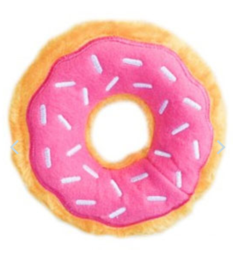 ZippyPaws Jumbo Donutz Strawberry