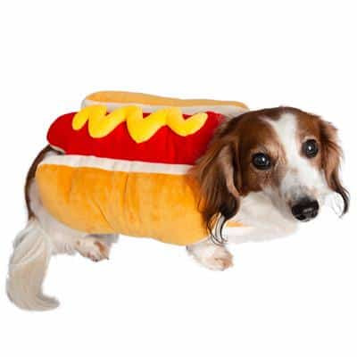 Pet Krewe Hot Dog Costume