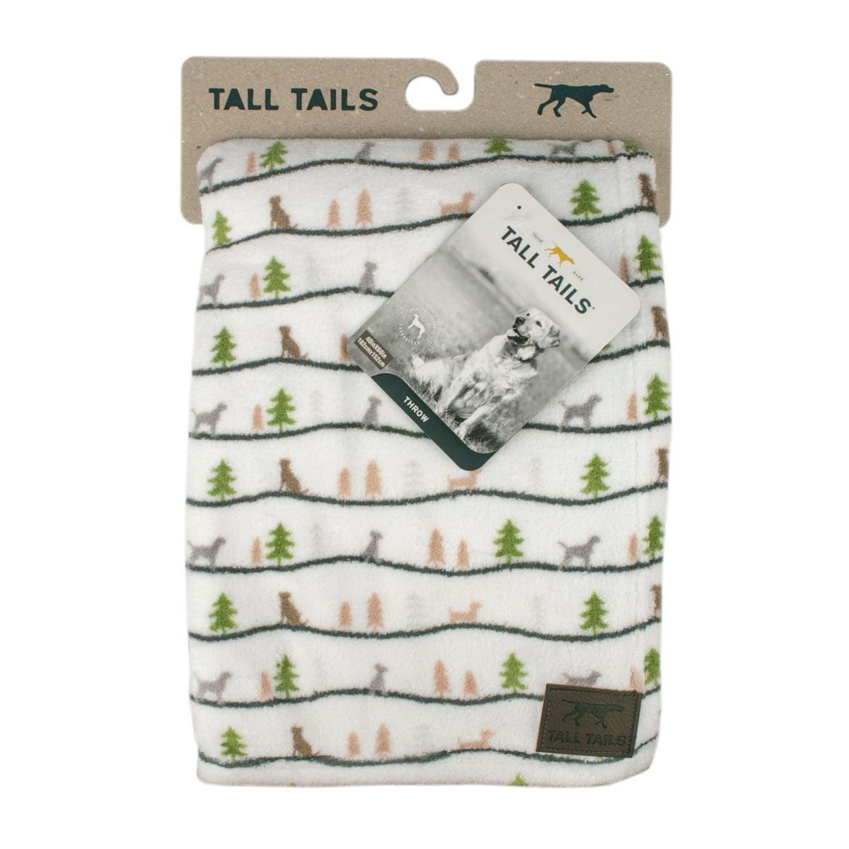 Tall Tails Winter Walk Dog Blanket