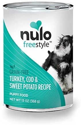 Nulo Freestyle Puppy Grain Free Turkey, Cod, Sweet Potato Canned Food