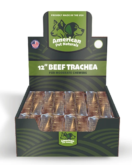 American Pet Naturals Beef Trachea 12''