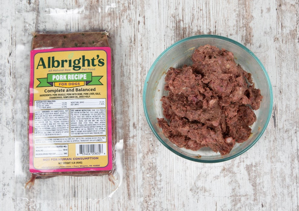 Albright's Pork 1 lb Pkg/Individual