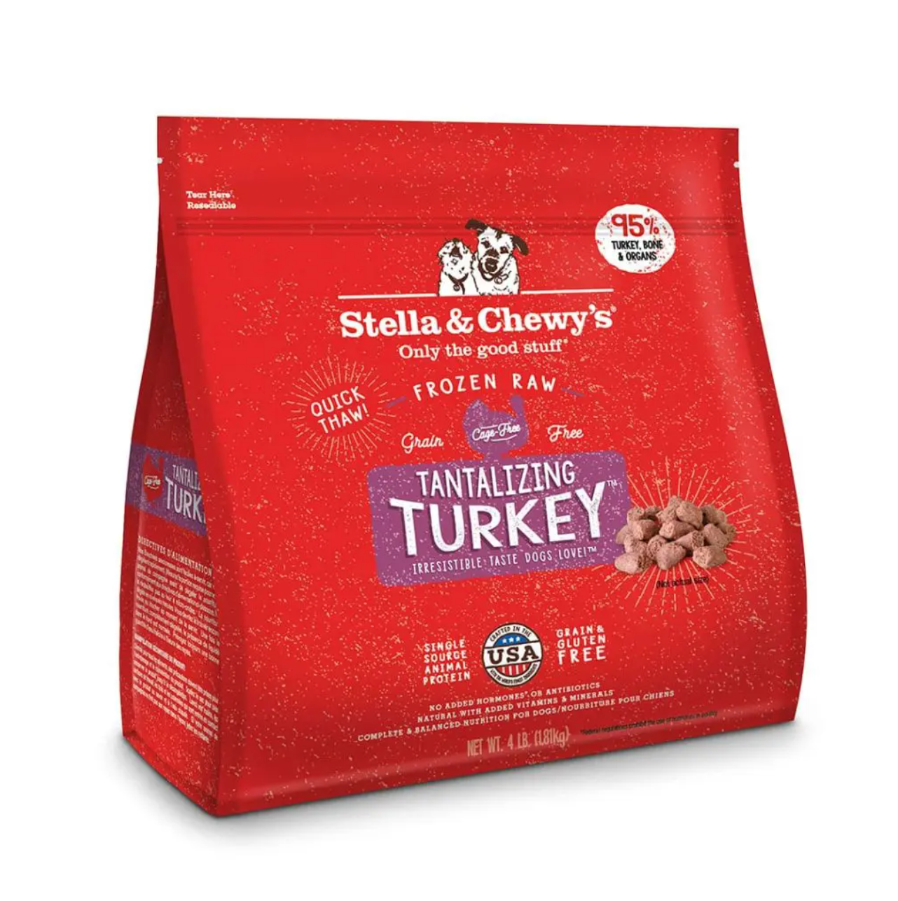 Stella & Chewy's Tantalizing Turkey Frozen Dinner Morsels