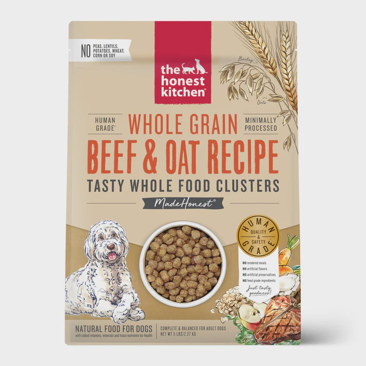 The Honest Kitchen Whole Grain Beef Clusters
