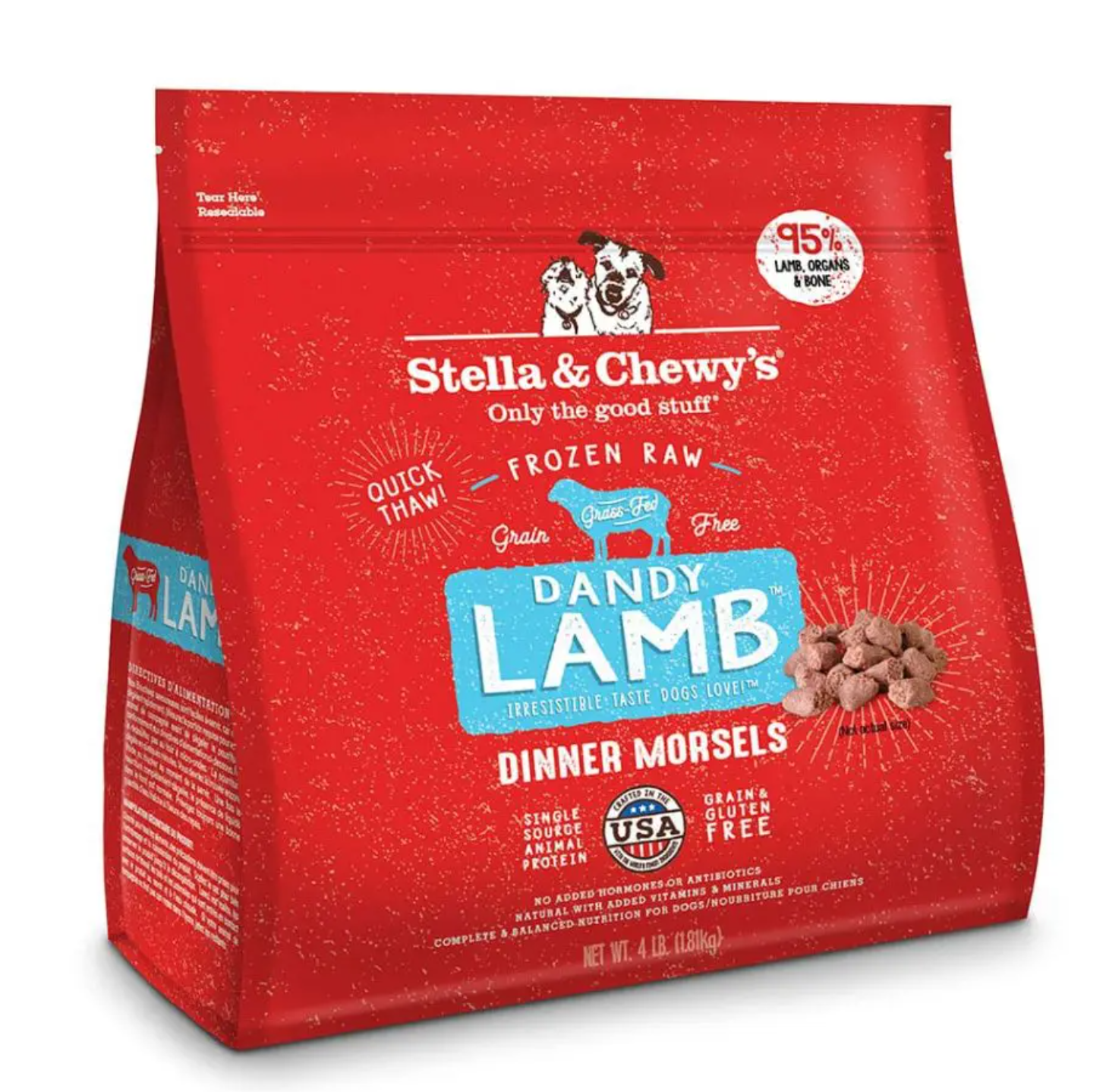 Stella & Chewy's Frozen Dinner Morsels Lamb for Dogs