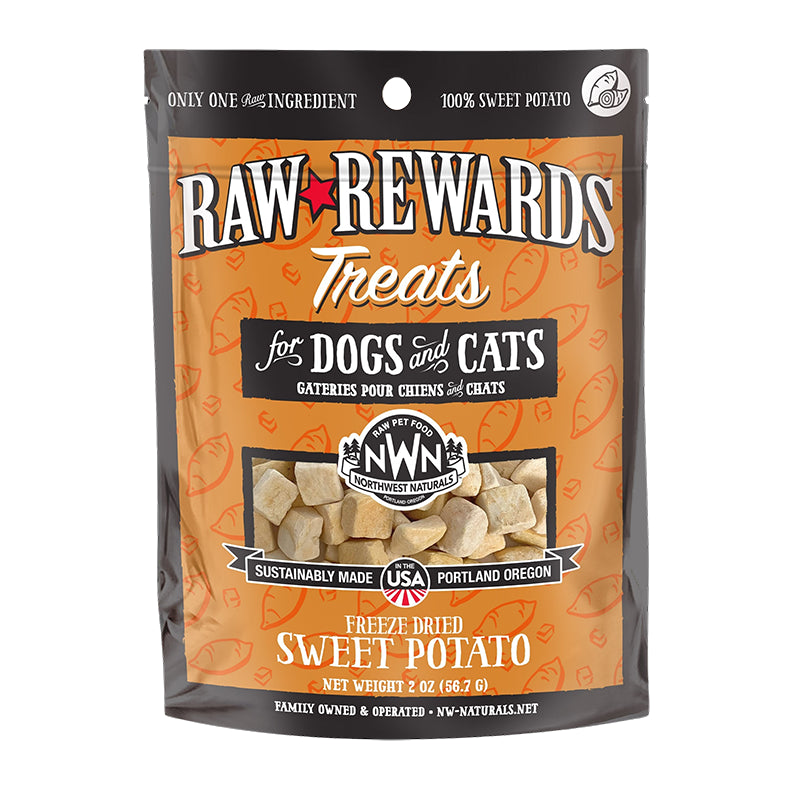 Northwest Naturals Raw Rewards Freeze- Dried Sweet Potato
