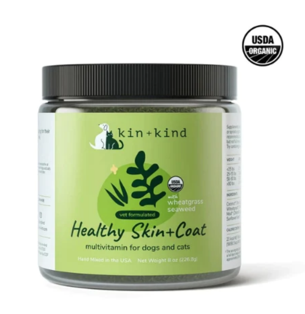 Kin + Kind Organic Healthy Skin & Coat Supplement