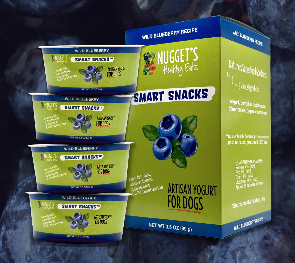Nugget's Healthy Eats Smart Snacks - Artisan Yogurt for Dogs