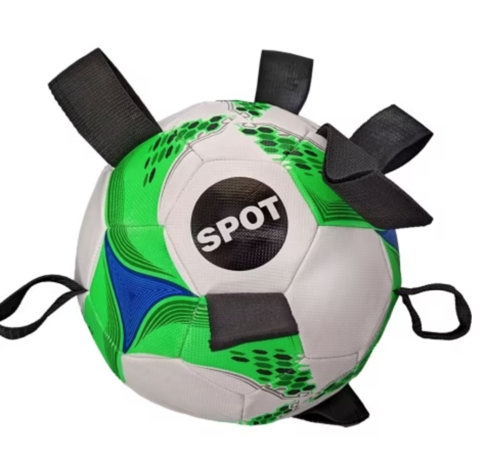 SPOT Soccer Ball with E-Z Tabs Interactive Dog Toy