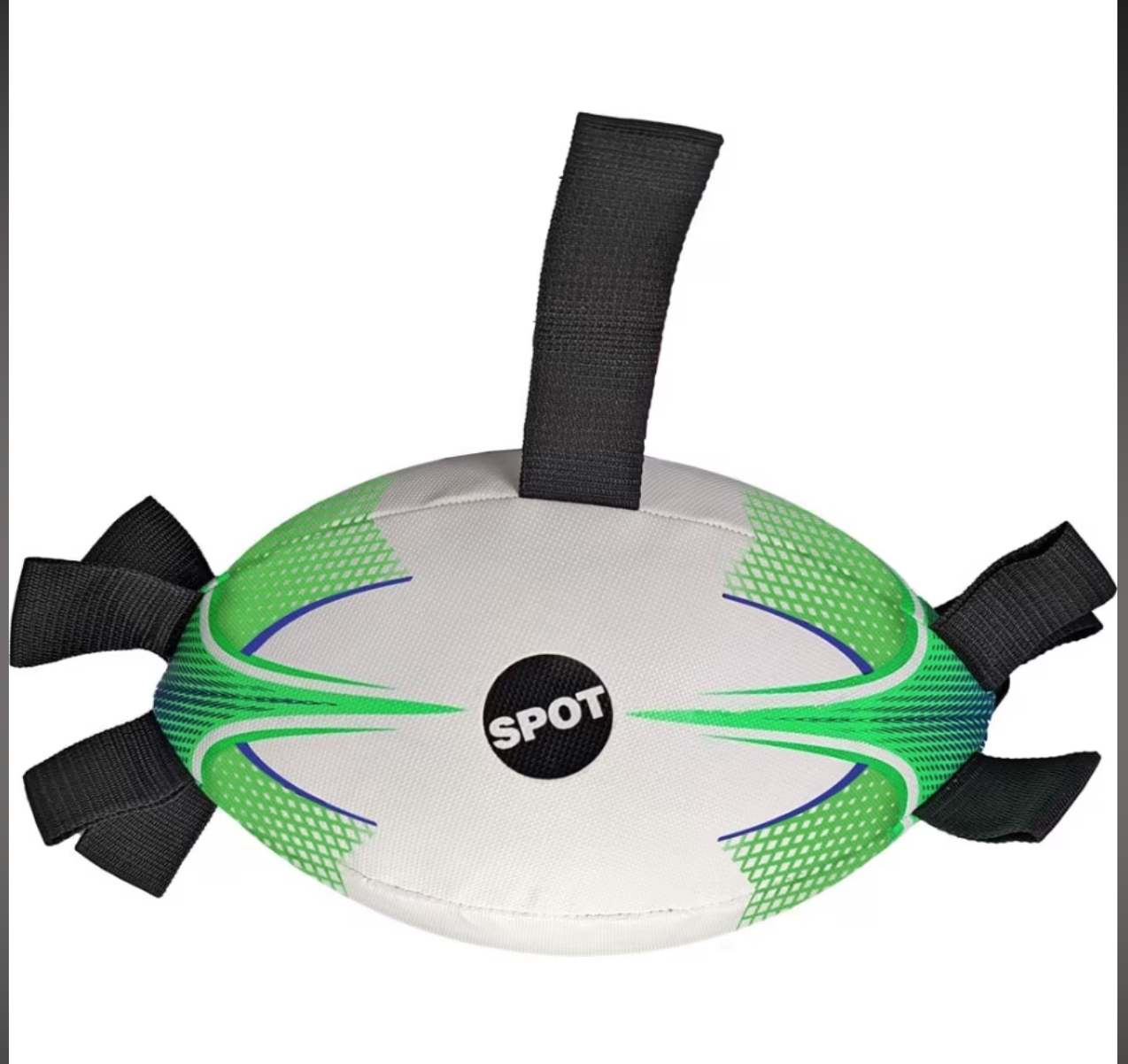 SPOT Football with E-Z Tabs Interactive Dog Toy