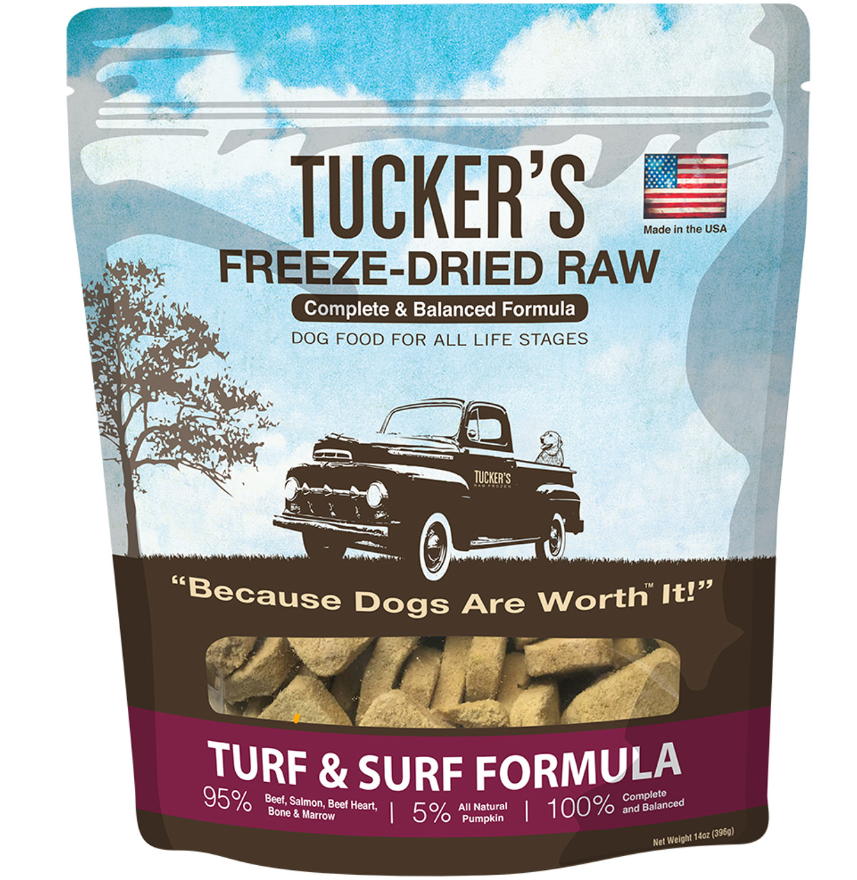Tucker's Freeze-Dried Turf-n-Surf
