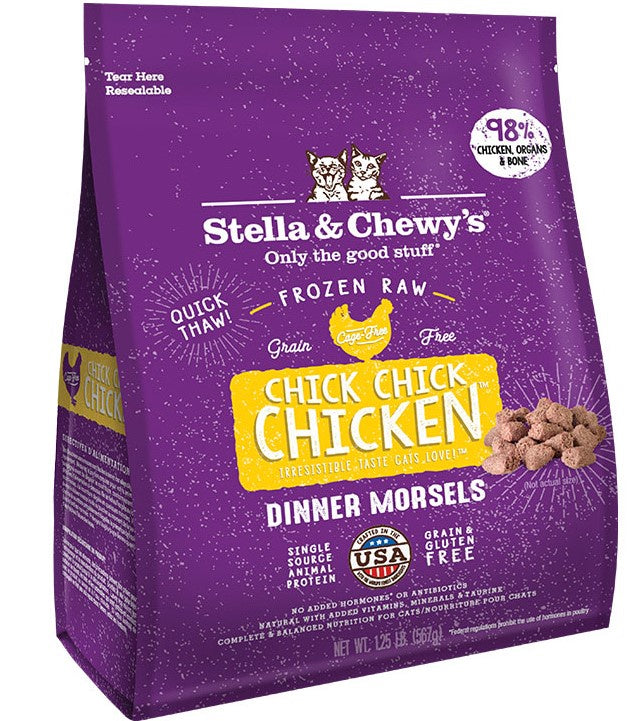 Stella & Chewy's Frozen Dinner Morsels Chicken for Cats