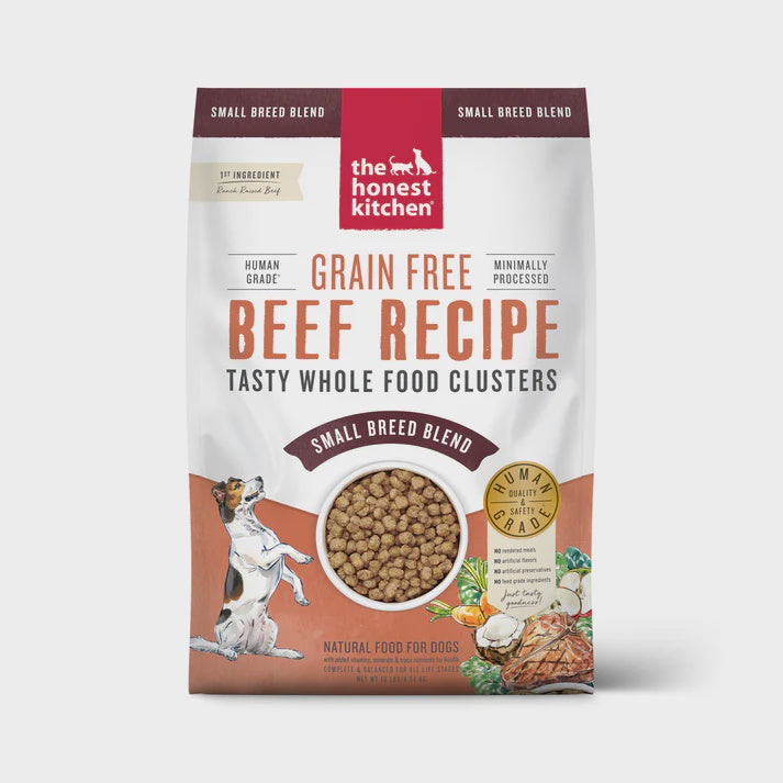 The Honest Kitchen Grain Free Beef Clusters for Small Breeds