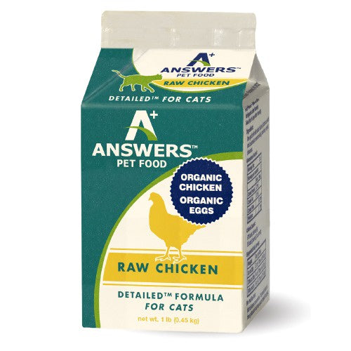 Answers Detailed Chicken for Cats
