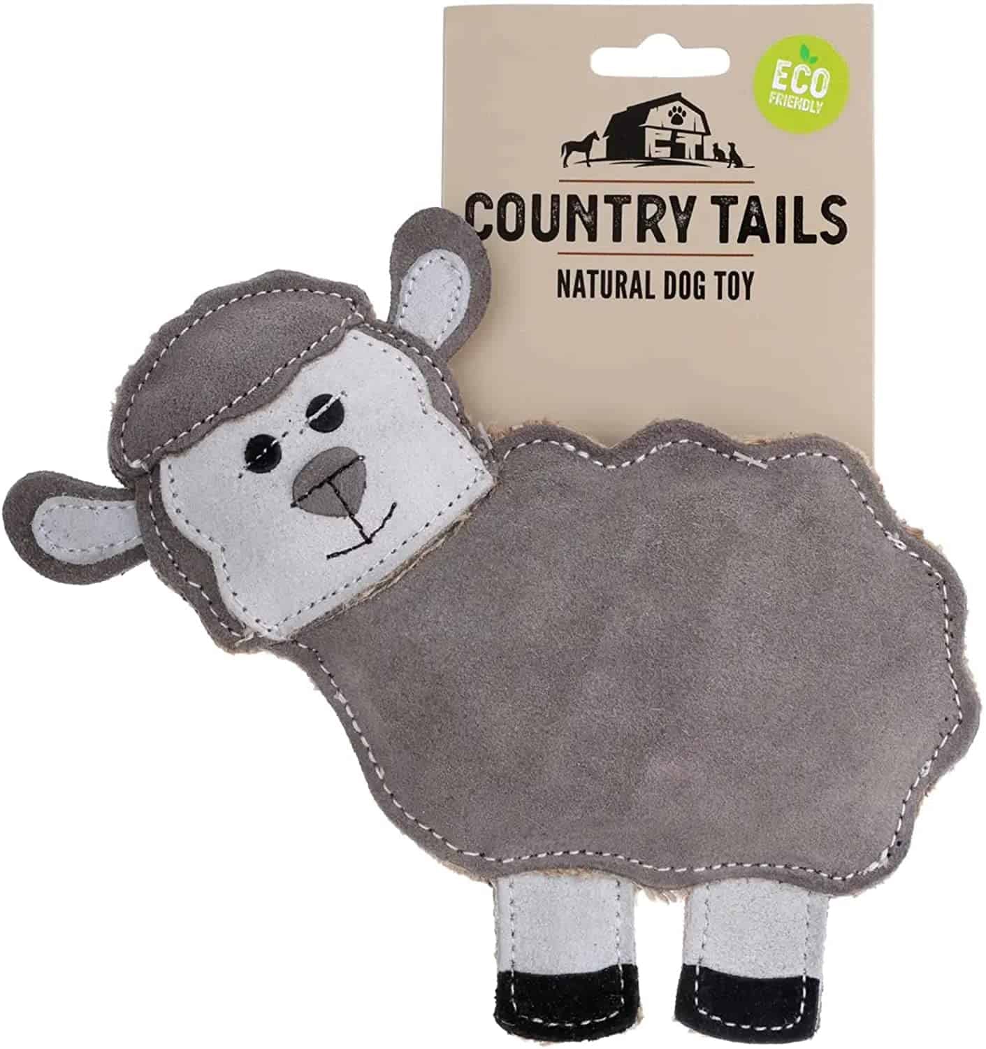 DOOG Country Tails Baa Sheep Natural Toy