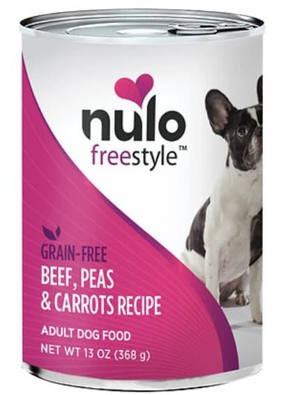 Nulo Freestyle Beef, Peas & Carrot Recipe Grain-Free Canned Dog Food
