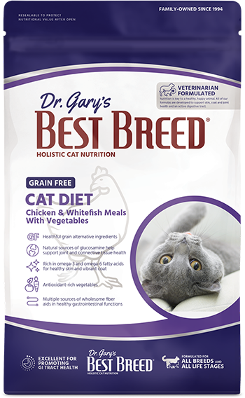 Dr. Gary's Best Breed Chicken & Whitefish Meals Grain Free Cat Diet