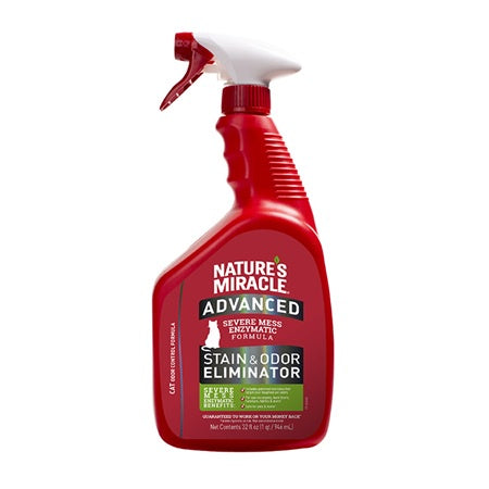Nature's Miracle Advanced Severe Mess Enzymatic Stain & Odor Remover for Cats