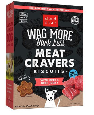Cloud Star Wag More Bark Less Meat Cravers Beef with Beef Jerky