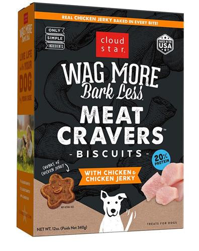 Cloud Star Wag More Bark Less Meat Cravers Chicken with Chicken Jerky