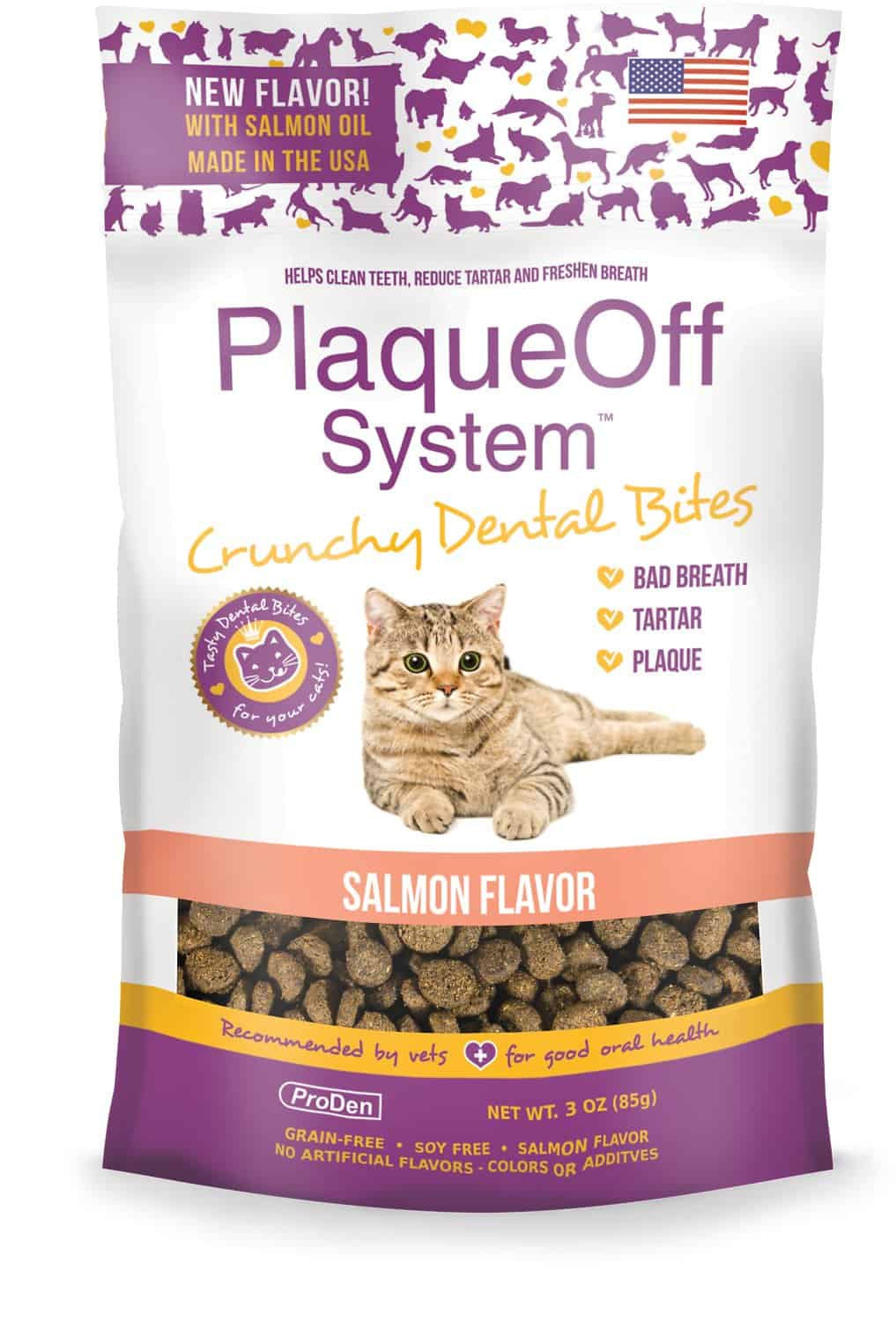 Proden PlaqueOff Cat Crunchy Dental Bites