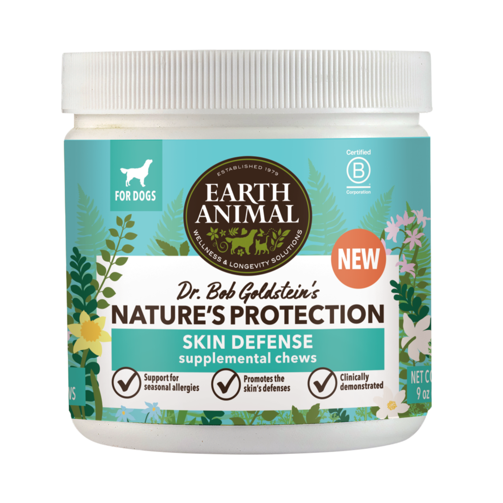 Earth Animal Nature's Protection Skin Defense Supplemental Chews for Dogs