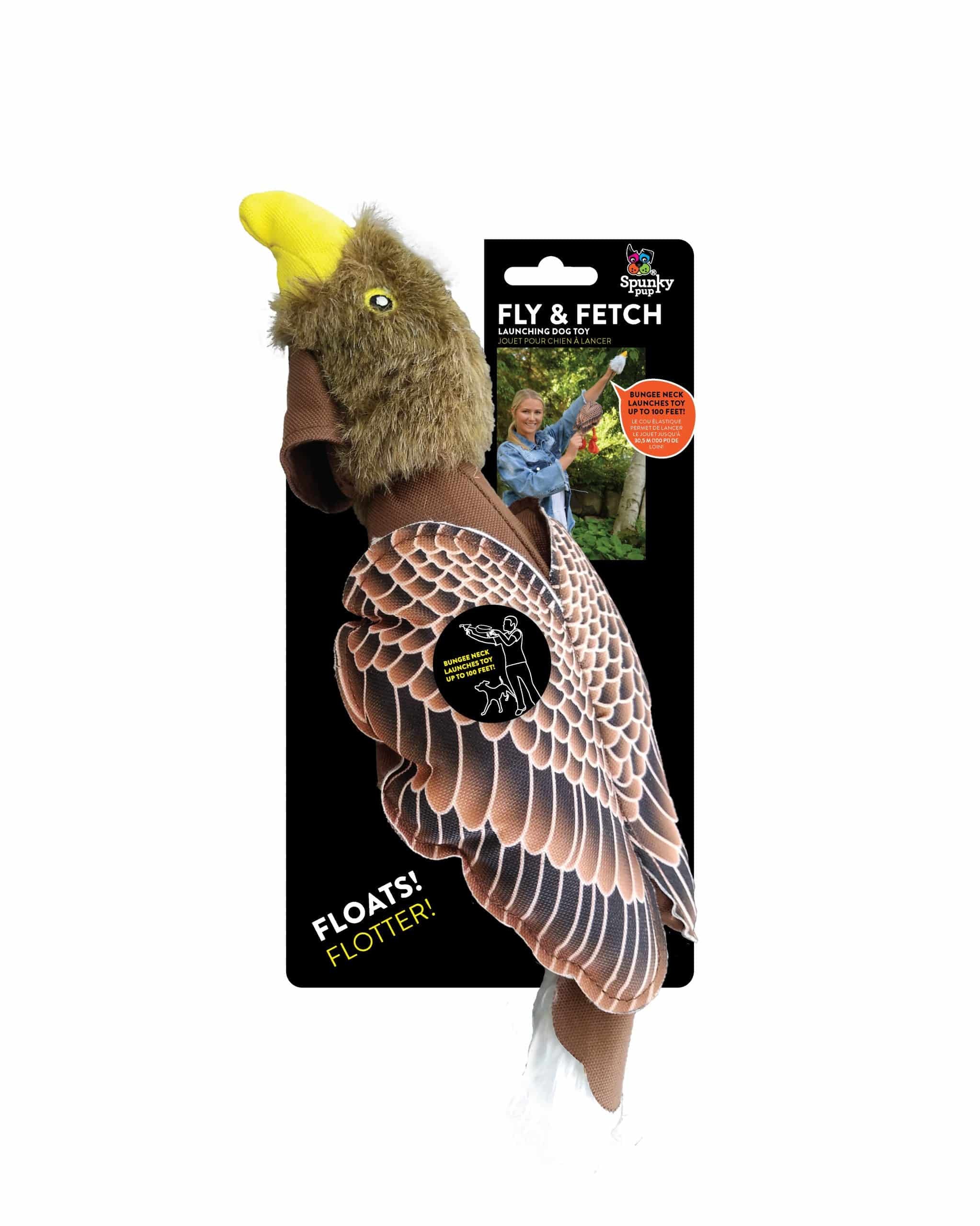 Spunky Pup Eagle Fly & Fetch Launching Toy