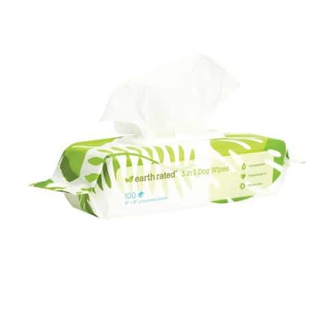 Earth Rated Unscented Dog Grooming Wipes