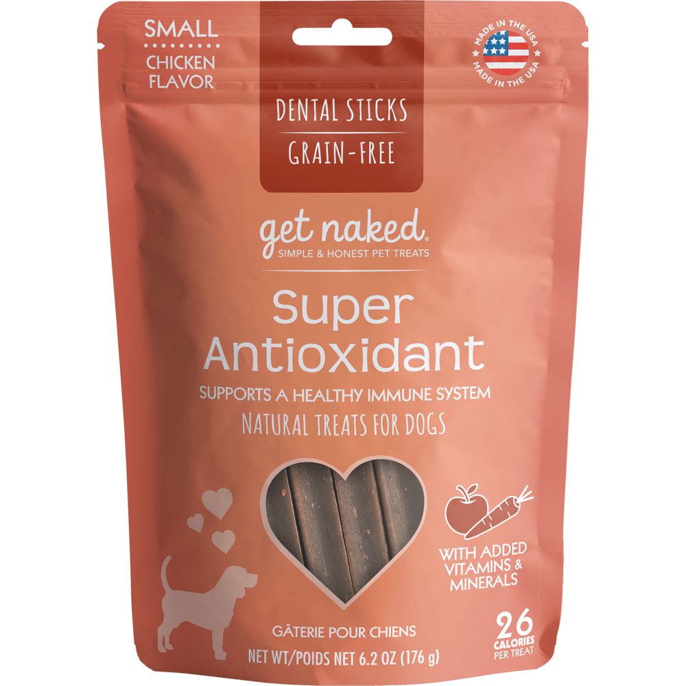 Get Naked Super Antioxidant Grain-Free Dental Sticks