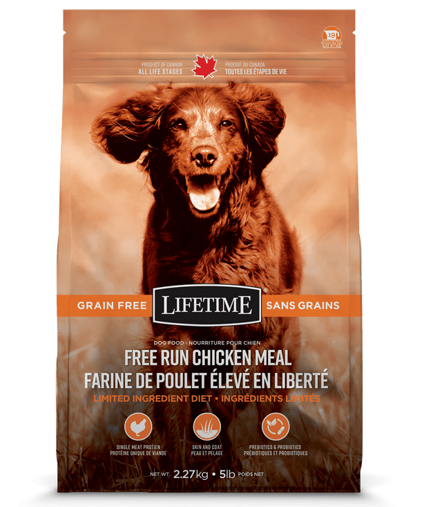 Lifetime Grain Free - Free Run Chicken Dog Kibble