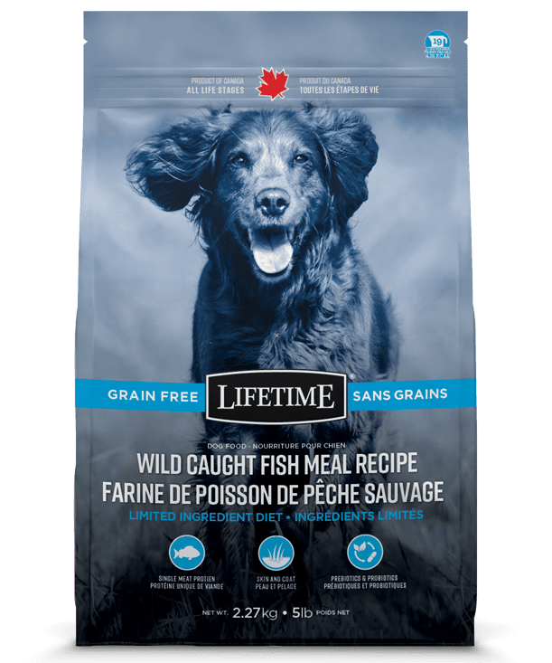Lifetime Grain Free Wild Caught Fish Dog Kibble